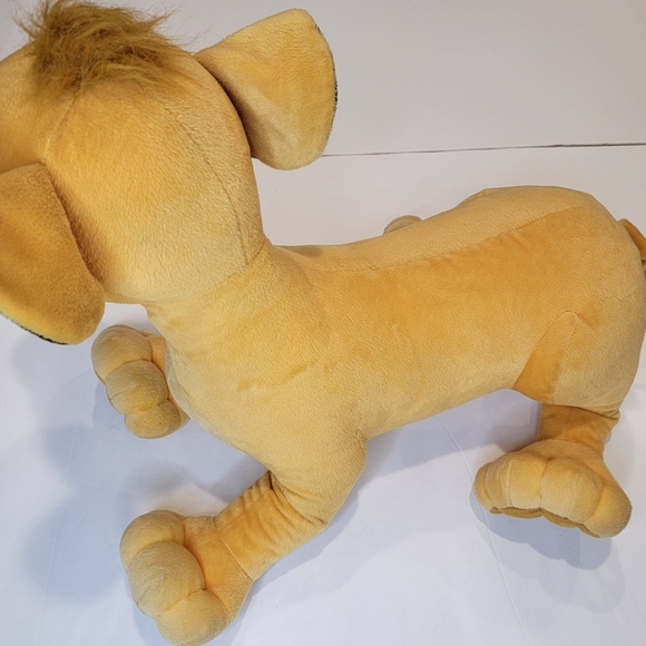 Vintage Lion King Disney Lion King Simba Vintage 2002 Two Foot Plush Hasbro - Picture 8 of 14